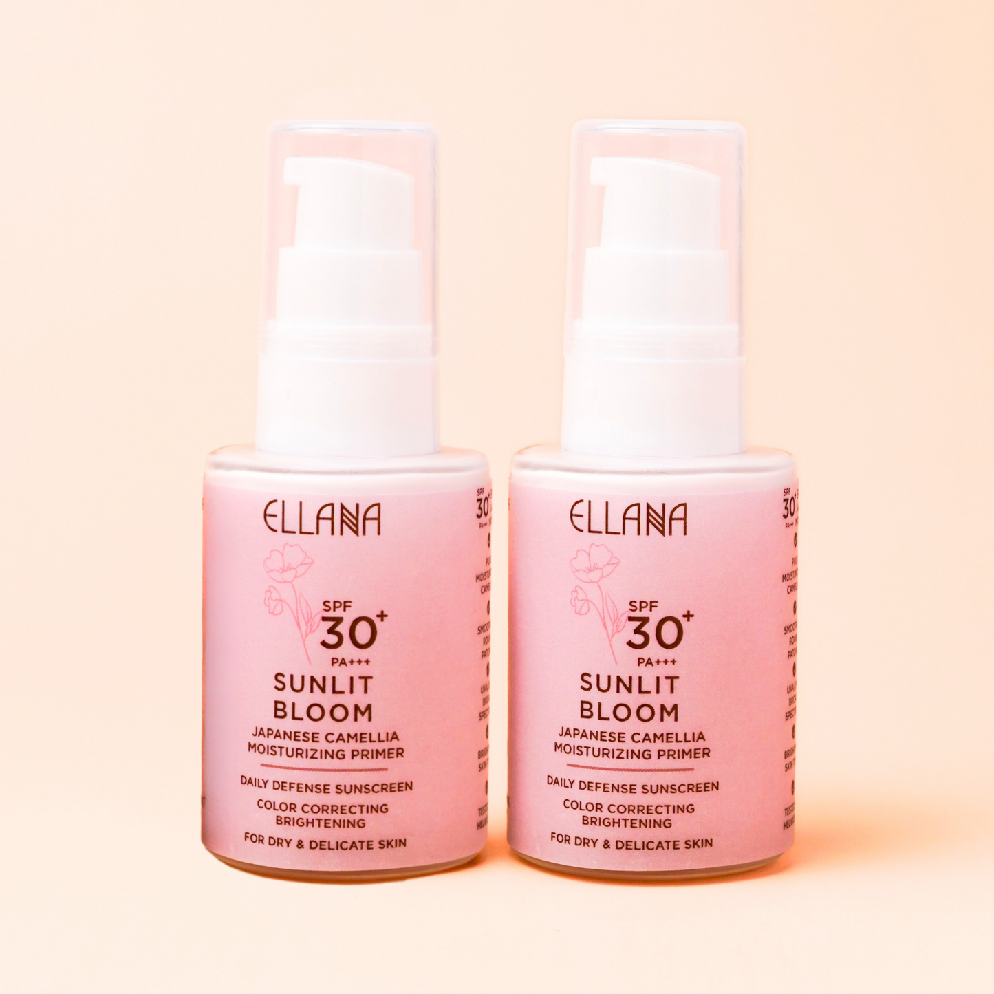 Sunlit Bloom Japanese Camellia Moisturizing Primer with SPF 30