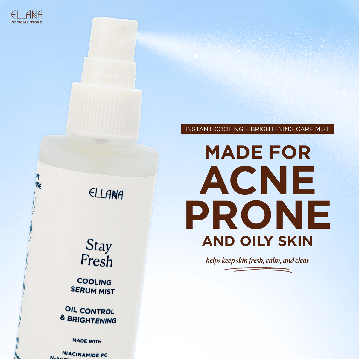 Stay Fresh Cooling Serum Mist