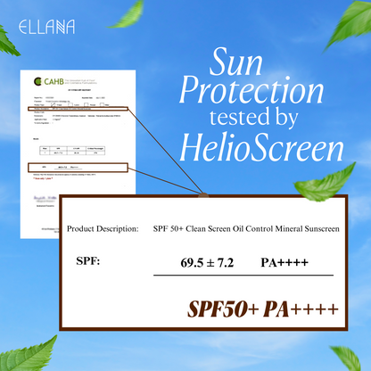 Clean Screen SPF 50+ PA++++ Oil Control Mineral Sunscreen