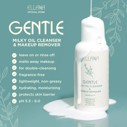 Gentle Milky Oil Cleanser & Makeup Remover