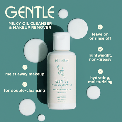 Gentle Milky Oil Cleanser & Makeup Remover