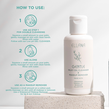 Gentle Milky Oil Cleanser & Makeup Remover