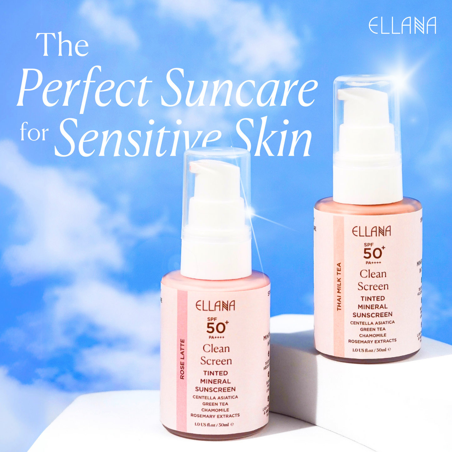 Clean Screen SPF 50+ PA++++ Oil Control Mineral Sunscreen