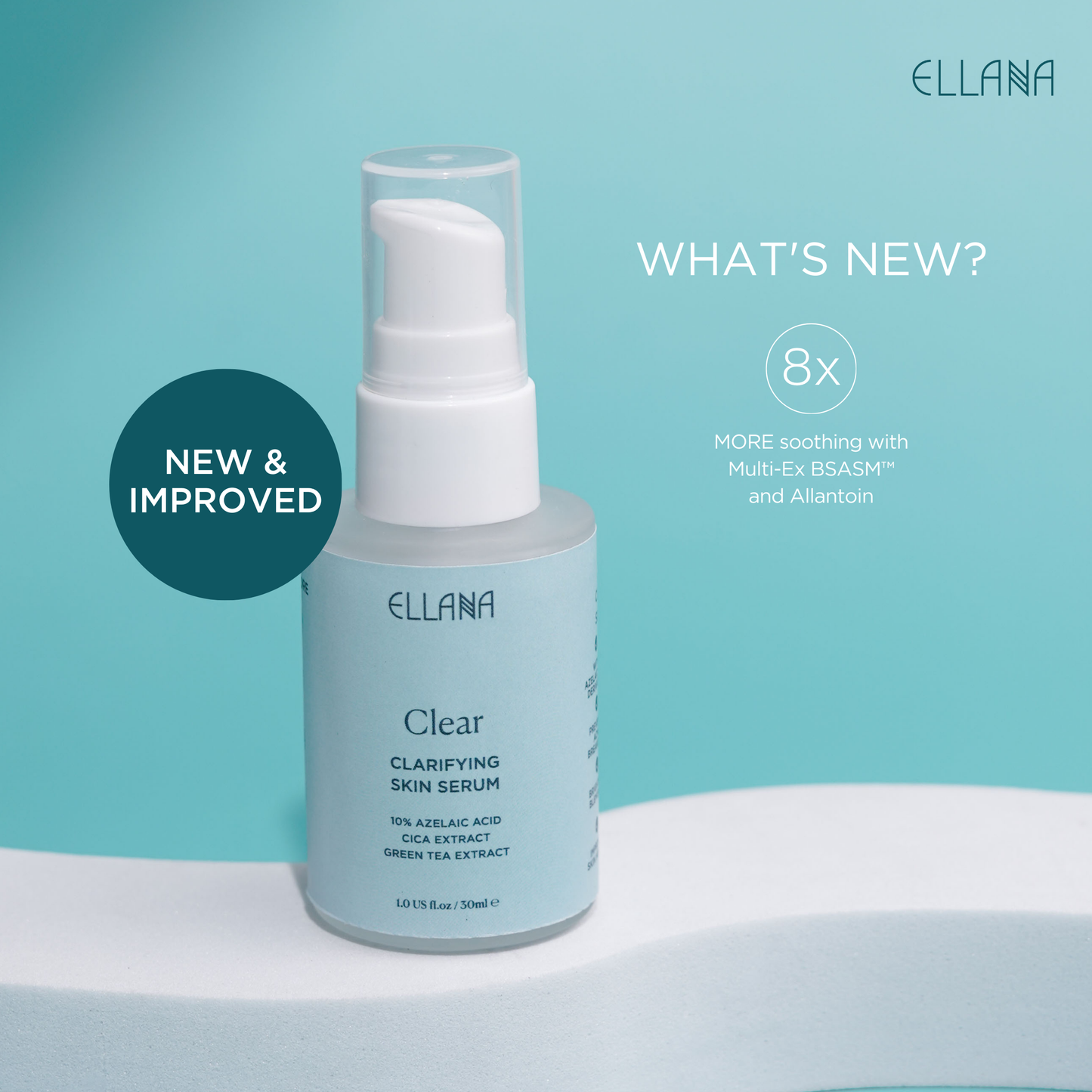 Serum Duo: Clear Clarifying Skin Serum x Glass C Skin+ Brightening Serum