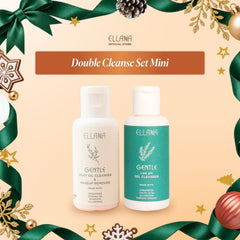 Double Cleanse Set Mini: Gel Face Cleanser, Oil Cleanser
