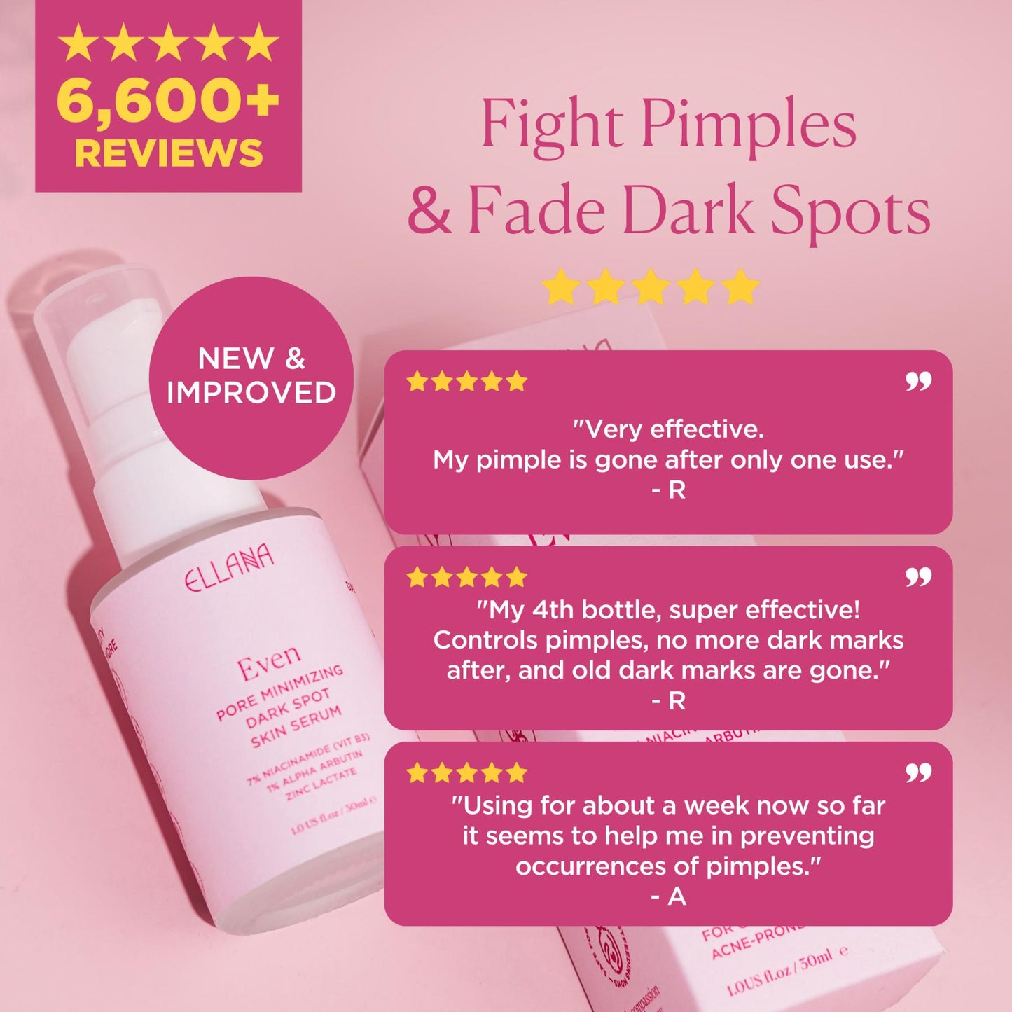 Even Skin Pore Minimizing Dark Spot Skin Serum