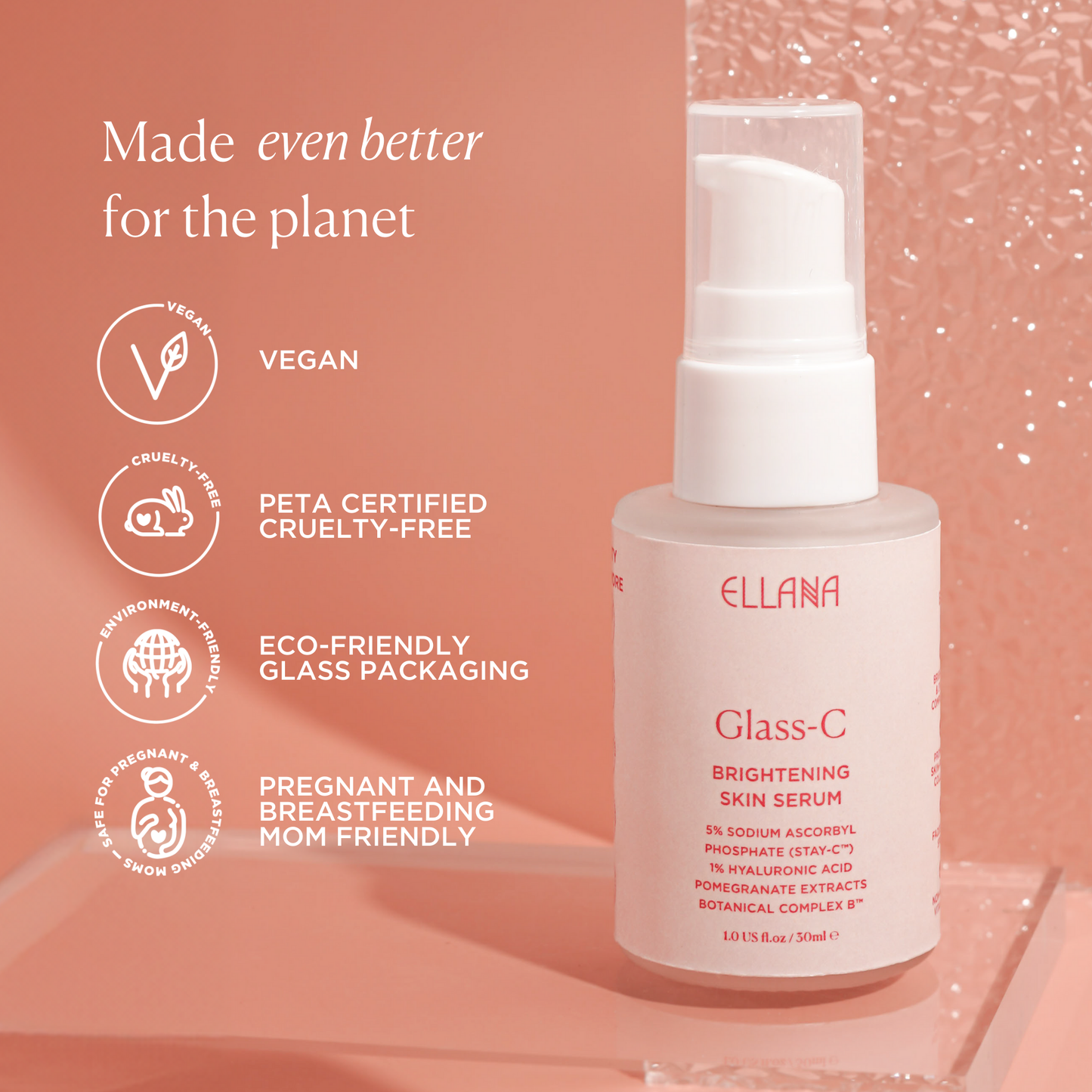 Serum Duo: Clear Clarifying Skin Serum x Glass C Skin+ Brightening Serum