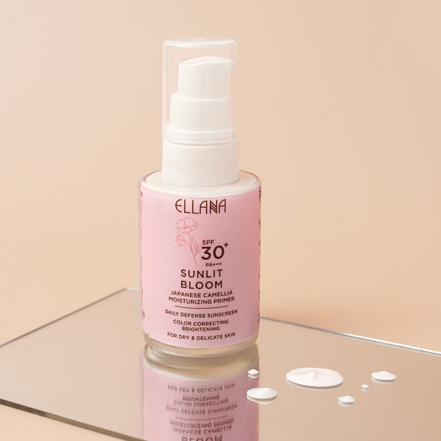 Sunlit Bloom Japanese Camellia Moisturizing Primer with SPF 30