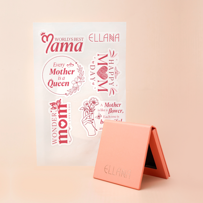 Peach Refillable Magnetic Makeup Palette