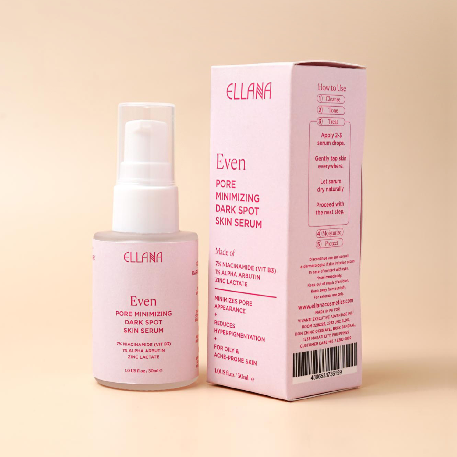 Even Skin Pore Minimizing Dark Spot Skin Serum