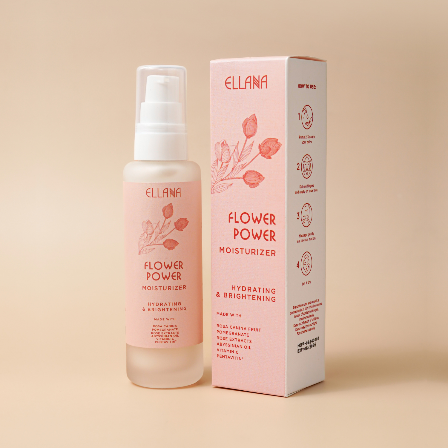 Flower Power Moisturizer | Hydrates and Brightens