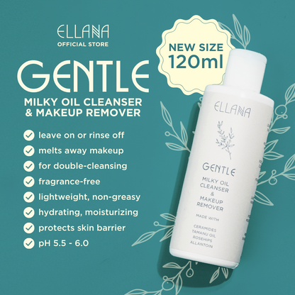 Gentle Milky Oil Cleanser & Makeup Remover