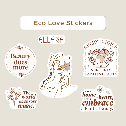 Ellana Sticker Labels for Makeup Palettes