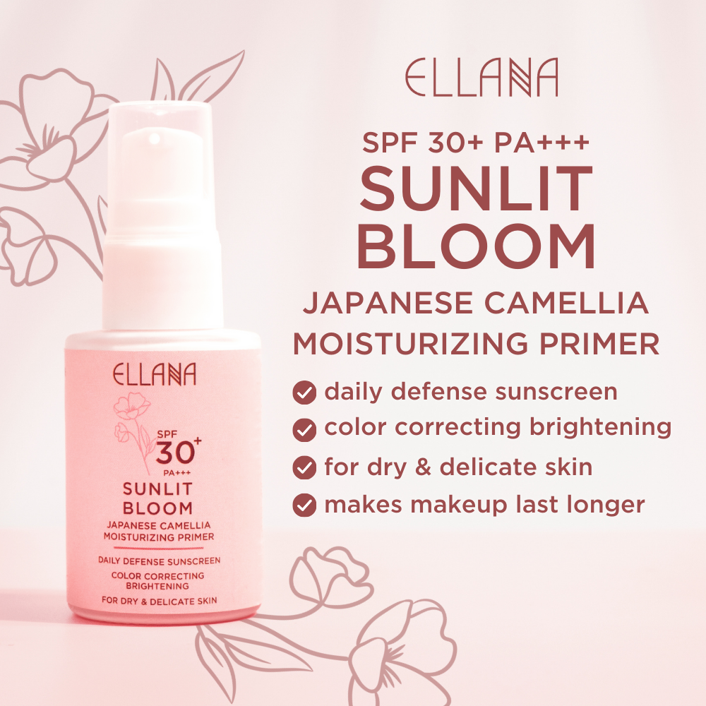 Sunlit Bloom Japanese Camellia Moisturizing Primer with SPF 30