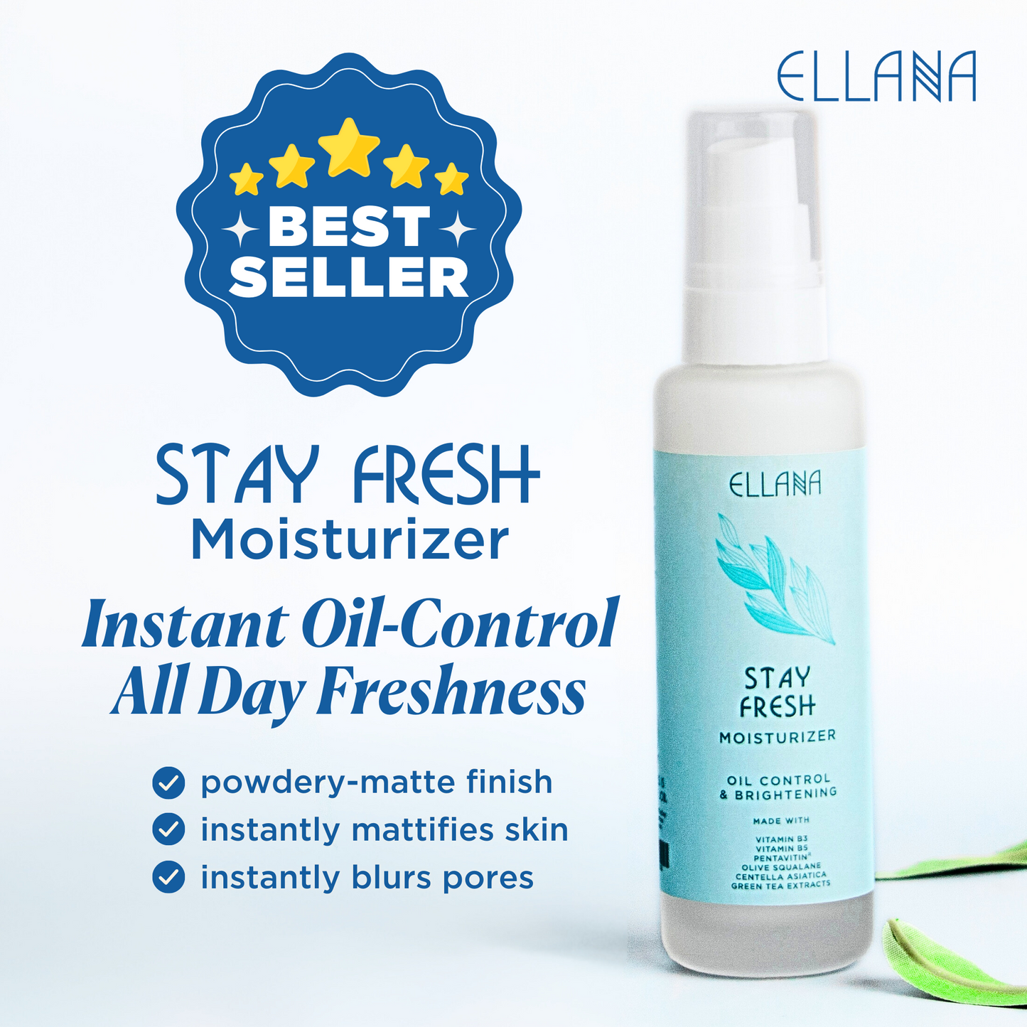 Stay Fresh Moisturizer Controls Oil and Brightens