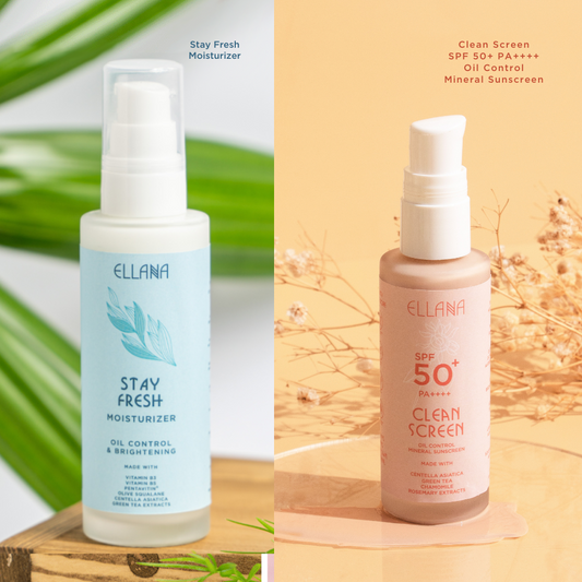 SPF & Stay Fresh Moisturizer Duo for Oily-Combination Skin