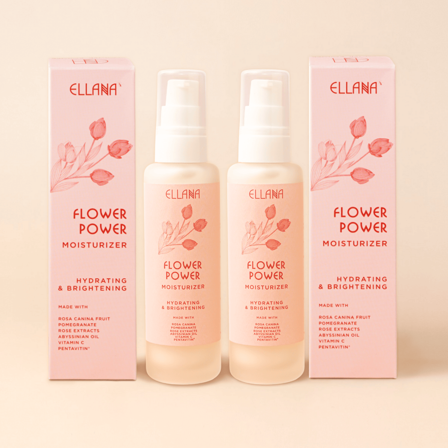 Flower Power Moisturizer | Hydrates and Brightens