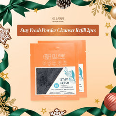 Stay Fresh Powder Face Cleanser Refills ( Set of 2 )  - Controls Oil And Brightens