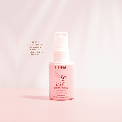 Sunlit Bloom Japanese Camellia Moisturizing Primer with SPF 30