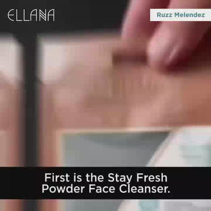 Stay Fresh Powder Face Cleanser with Jar ( Controls Oil and Brightens )