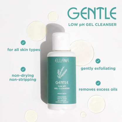 Double Cleanse Set Mini: Gel Face Cleanser, Oil Cleanser