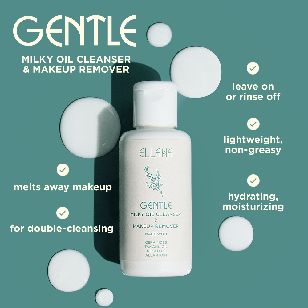 Double Cleanse Set Mini: Gel Face Cleanser, Oil Cleanser