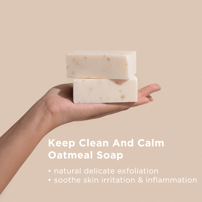 Keep Clean and Calm Oatmeal Soap